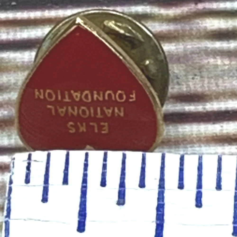 N/A red enamel